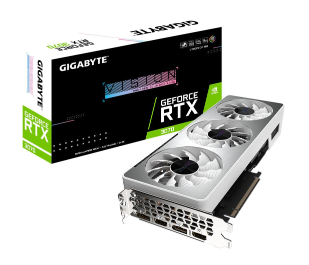 Gigabyte GeForce RTX 3070 VISION OC 8GB GDDR6 - 605243 - zdjęcie